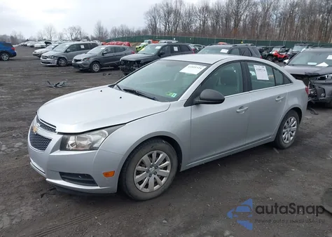 2011 Chevrolet Cruze Ls из США, поврежденный, VIN 1G1PC5SH5B7126427